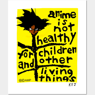 Anime Is Not Healthy Posters and Art